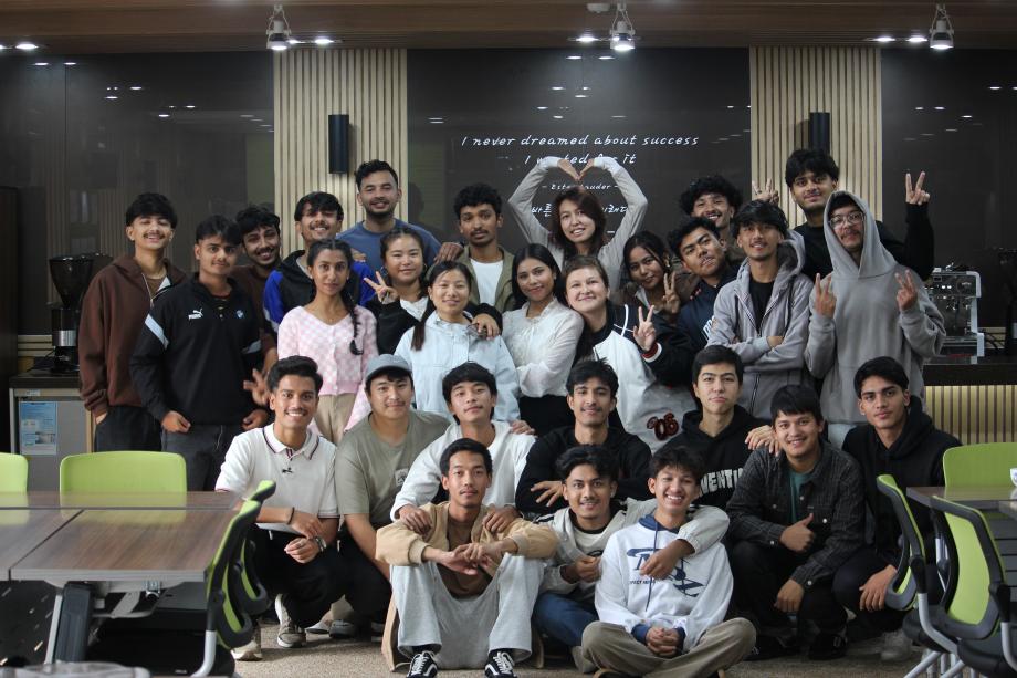 호텔경영과 학생회, 영어트랙 간담회