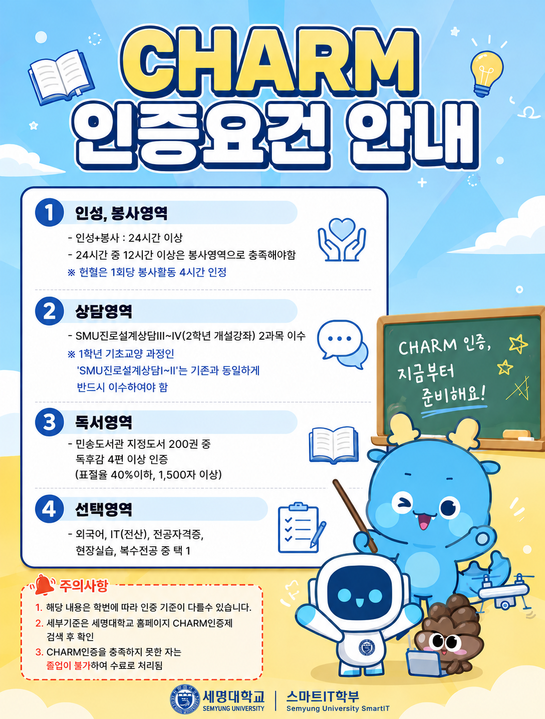 스마트IT알림_8월(3) : CHARM인증요건 안내