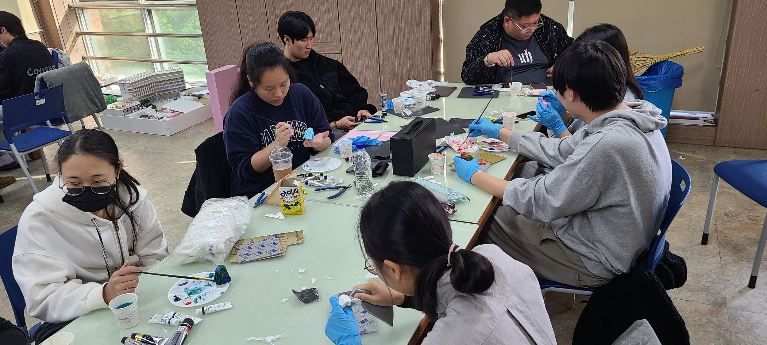 [아트&산업디자인학과] 3D프린터 후가공작업