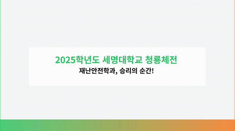 청룡체전 축구 종목 경기 순간들