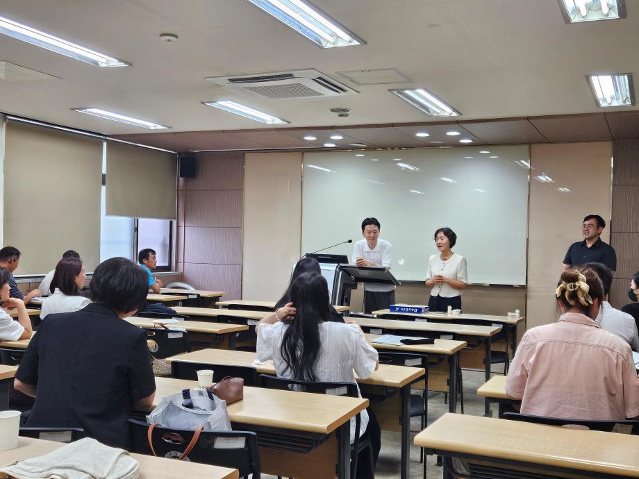 세명대학교 권동현총장님 기말고사 격려 방문