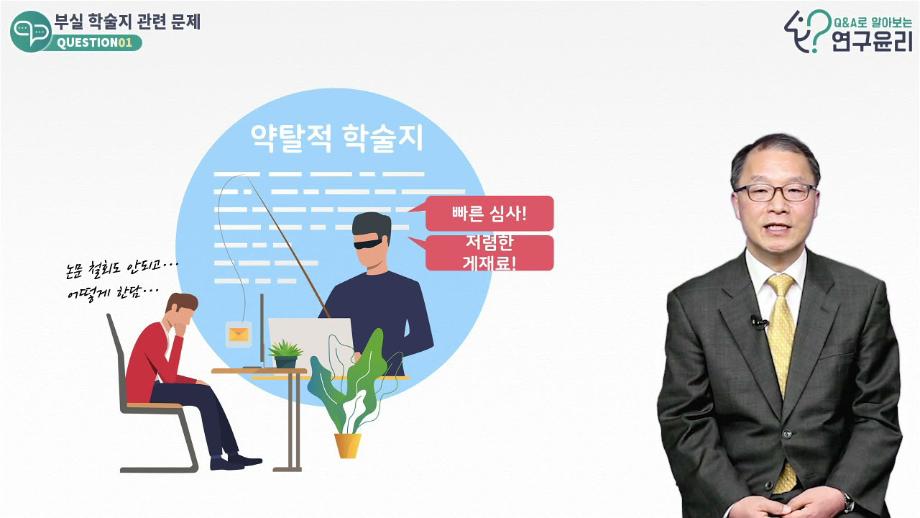 Q&A로 알아보는 연구윤리 3 부실 학술지 관련 문제