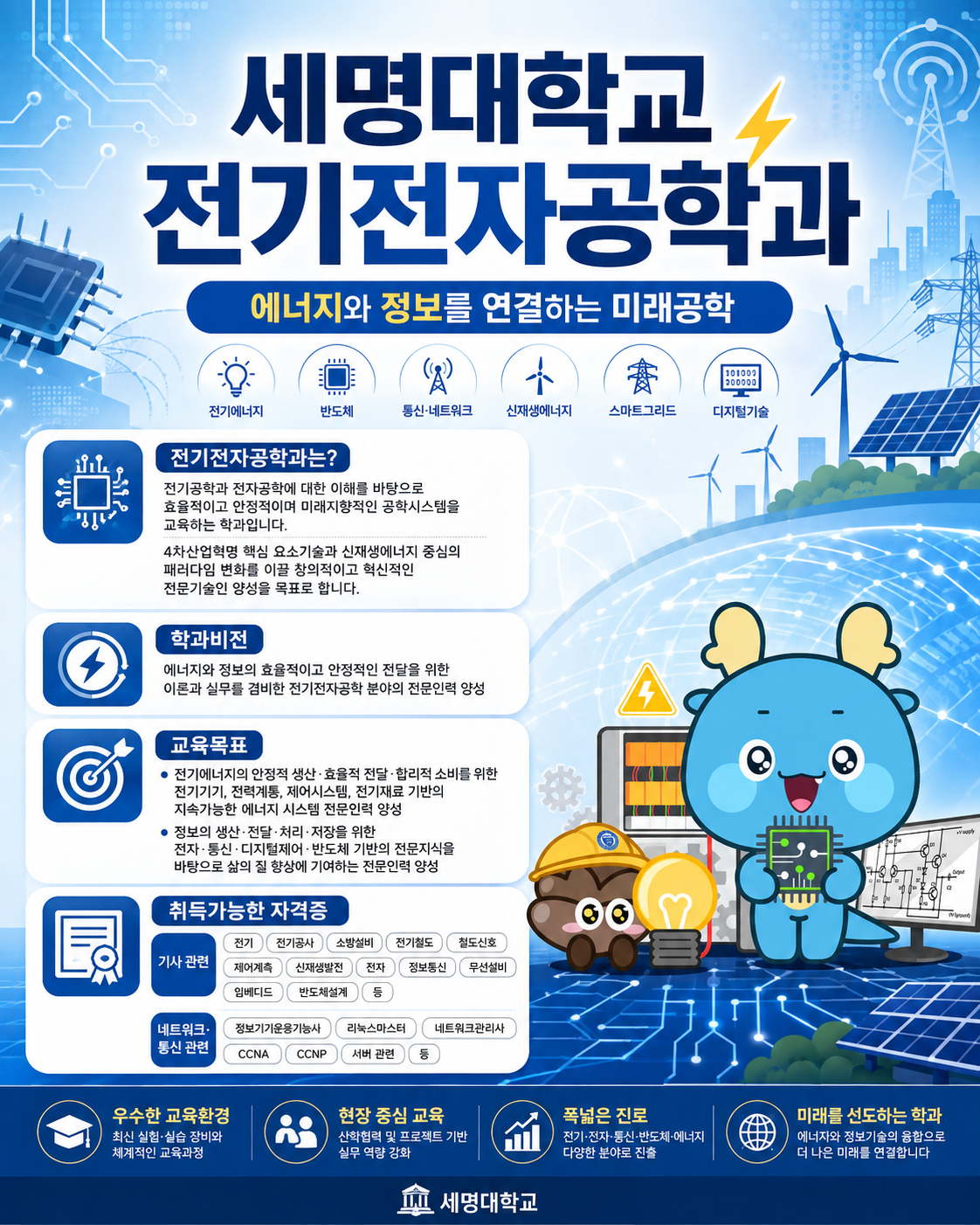 세명대학교 전기전자공학과 한눈에 보기